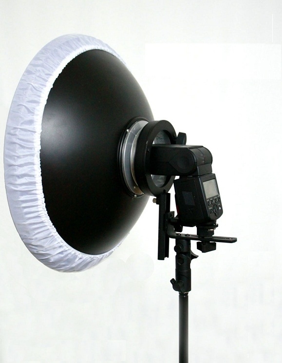 Chóa đèn speedlight - Beauty dish for speedlight Photoviet