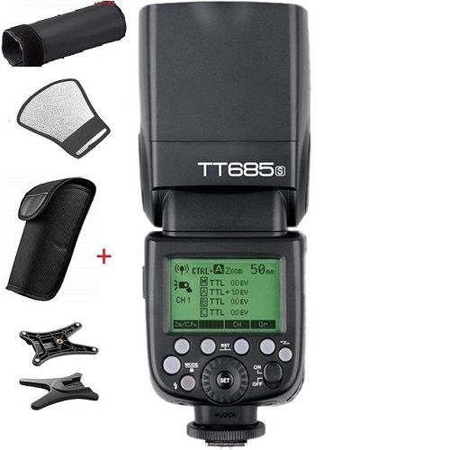 Đèn Flash GODOX TT685C - GN60 - HSS - TTL for Canon, Nikon,Sony, Fujifilm, Olympus