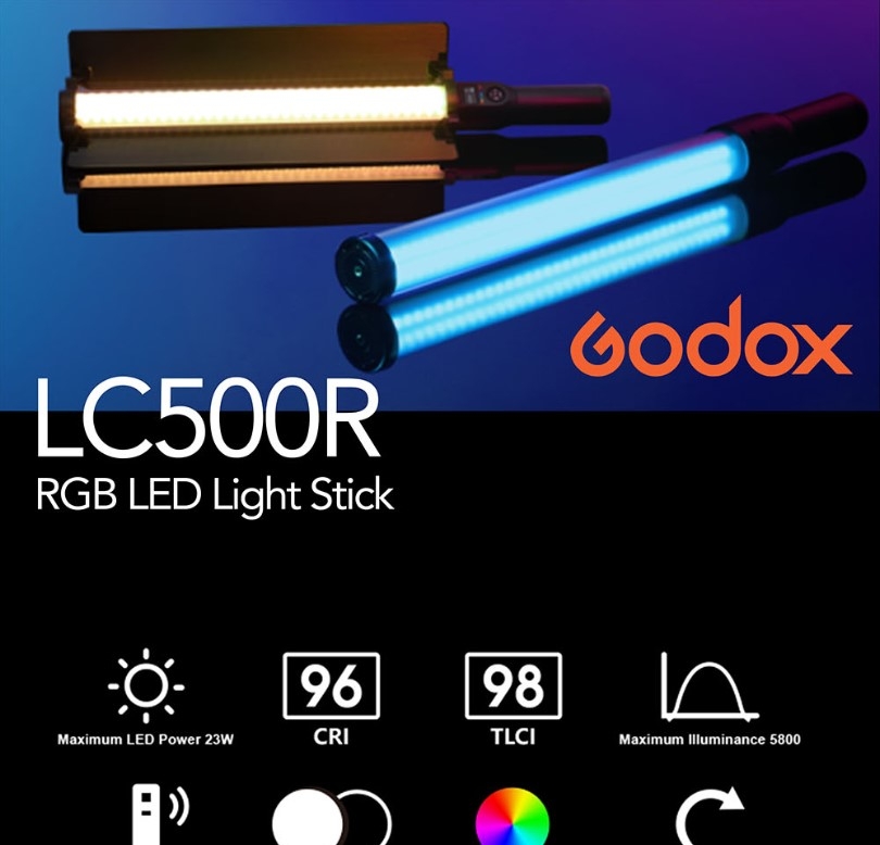 Đèn LED Godox LC500R
