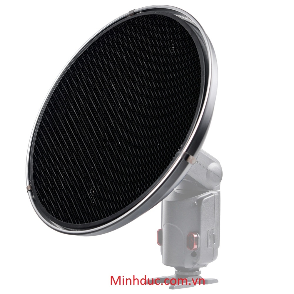 Godox Beauty Dish AD-S3 with Grid AD-S4 for WITSTRO Speedlite Flash AD180 AD360 Photoviet